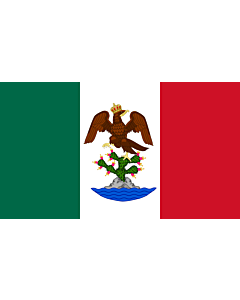 Fahne: Primer Imperio Mexicano | First Mexican Empire