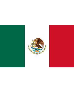 Fahne: Mexiko