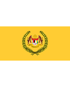Fahne: Supreme Head of Malaysia | Yang di-Pertuan Agong / بنديرا يڠ د-ڤرتوان اݢوڠ