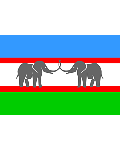 Fahne: CANU | Caprivi African National Union of the Free State of Caprivi Strip/Itenge