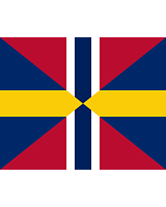 Fahne: Union Jack of Sweden and Norway 1844-1905