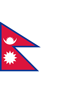 Fahne: Nepal