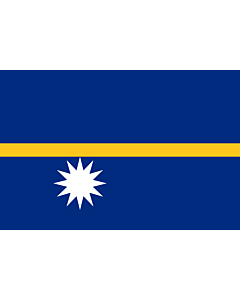 Fahne: Nauru