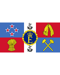 Fahne: Royal Standard of New Zealand | Queen Elizabeth II s personal flag for New Zealand