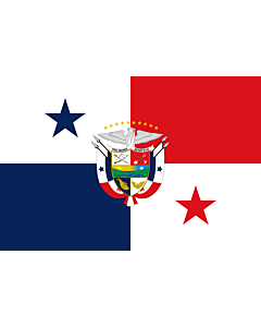 Fahne: Presidential Flag of Panama | Presidencial de Panamá