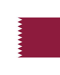 Fahne: Katar