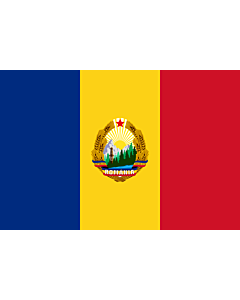 Fahne: Romania  1965-1989 | Romania