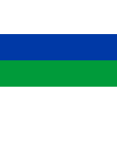 Fahne: Republik Komi