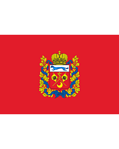 Fahne: Oblast Orenburg