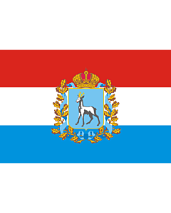 Fahne: Oblast Samara