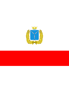Fahne: Oblast Saratow
