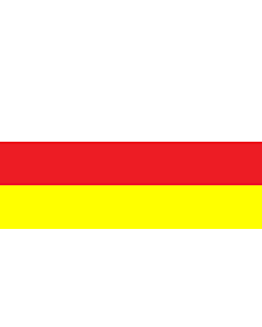 Fahne: North Ossetia-Alania 