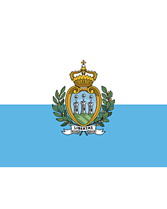 Fahne: San Marino