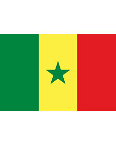 Fahne: Senegal