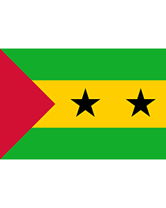 Fahne: São Tomé und Príncipe