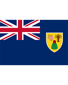 Fahne: Turks- und Caicosinseln