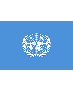 Fahne: Vereinten Nationen, UN, UNO