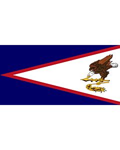 Fahne: Amerikanisch-Samoa