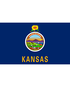 Fahne: Kansas