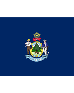 Fahne: Maine