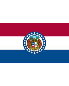 Fahne: Missouri