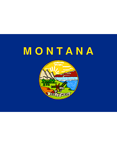 Fahne: Montana