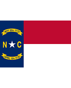 Fahne: North Carolina