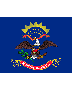 Fahne: North Dakota