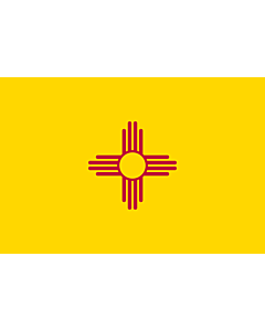Fahne: New Mexico