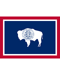 Fahne: Wyoming