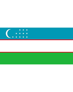 Fahne: Usbekistan