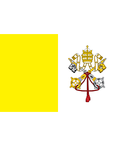 Fahne: Vatikanstadt