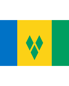 Fahne: St. Vincent und die Grenadinen