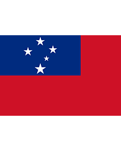 Fahne: Samoa