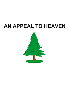 Fahne: An Appeal to Heaven | An Appeal to Heaven Flag  also called the Pine Tree Flag