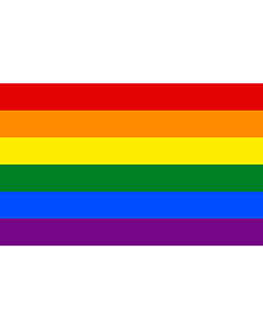 Fahne: Die Regenbogenfahne