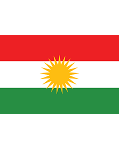 Fahne: Kurdistan