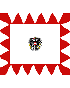 Fahne: Tander für ein General von Österreich