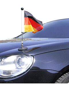  magnetisch haftender Autofahnen-Ständer Diplomat-1.30 Deutschland